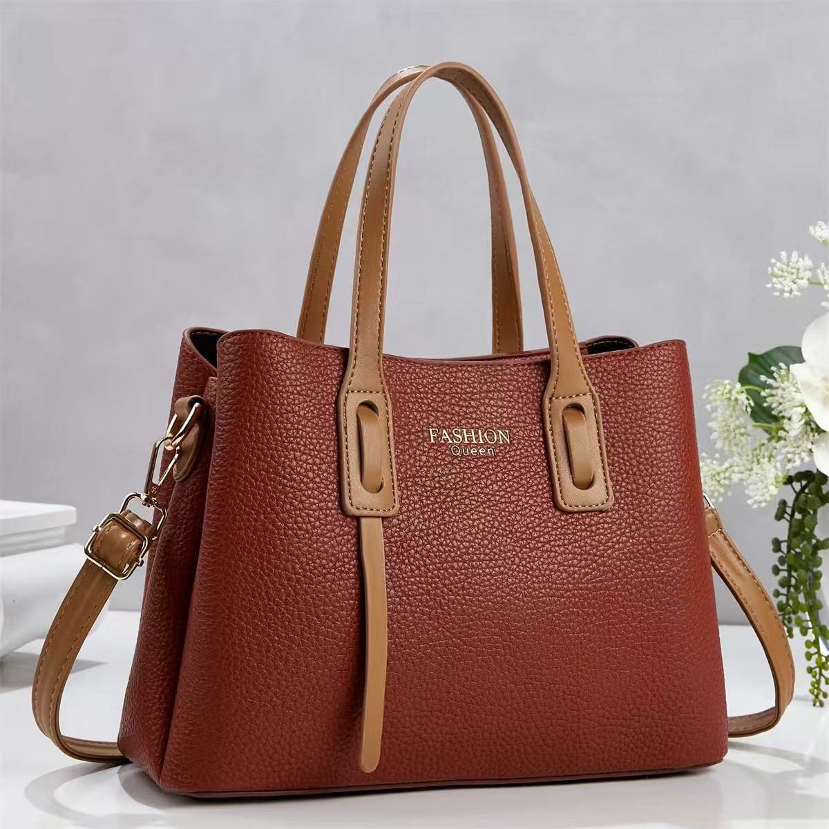 Bolso de moda casual temperamento color sólido versátil mochila de viaje diario bolsas de hombro transfronterizas