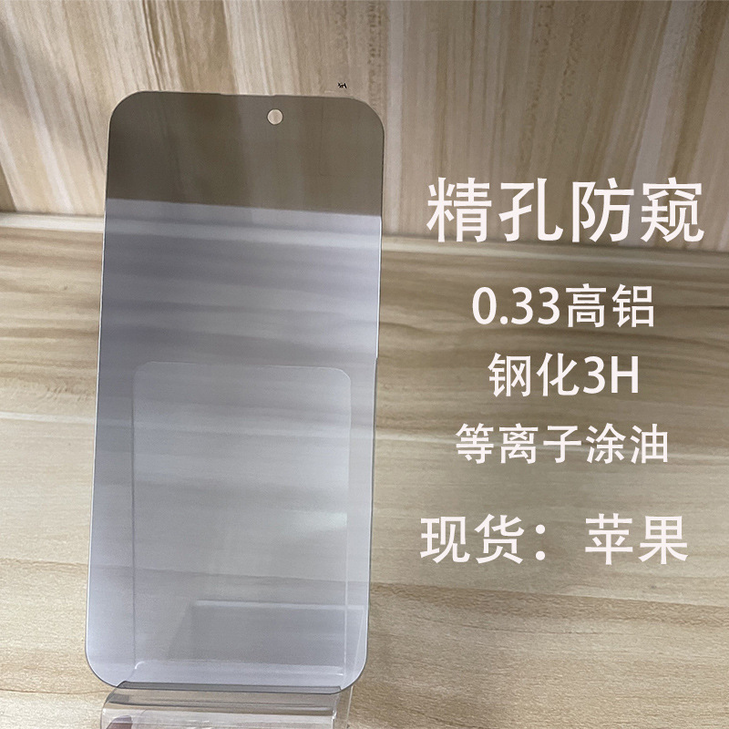 High aluminum fine hole anti-peep