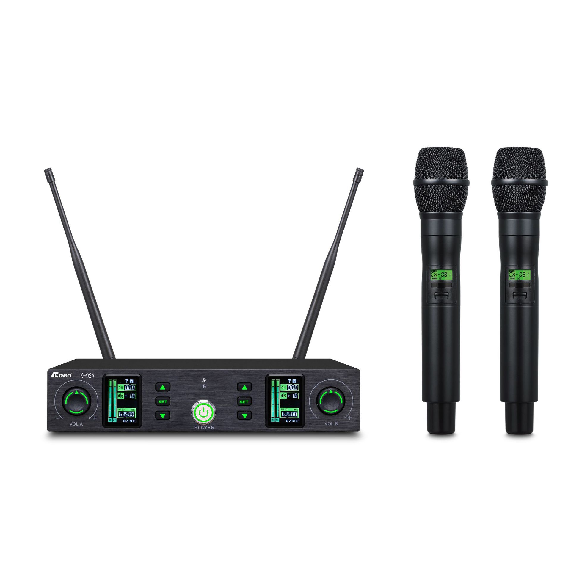CDBO/卡迪宝 K-92A专业U段手持式无线咪 话筒 演出家用会议麦克风