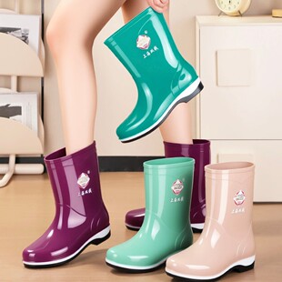 �Ϻ��Թ�8818��Ͳ��ů��ѥPVC������Ь�r��Ůʿ��ѥ��ĥ��ˮЬ