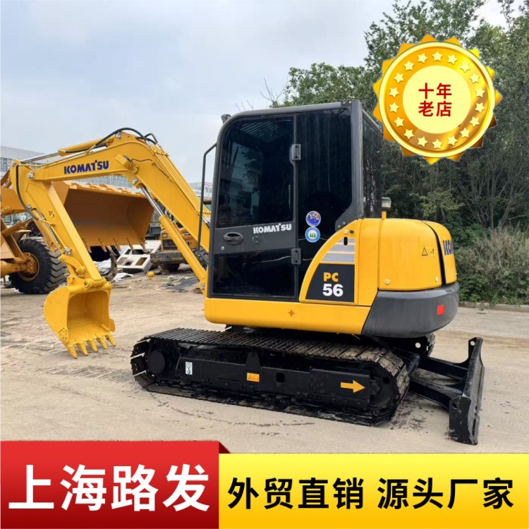 Excavadora Komatsu PC56 de segunda mano. Usado Komatsu PC55.PC60.PC350.PC450 Excavadora image 5