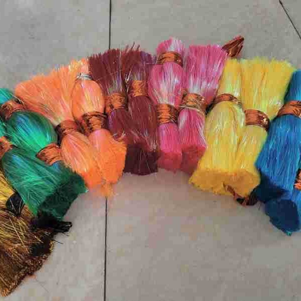 浅红七彩闪丝条透明镭射丝深玫红金属纸裁成条状钻蓝闪亮纸切丝线