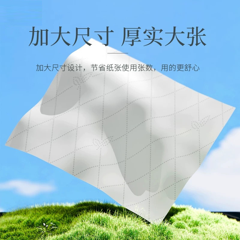 24 パックフルボックスティッシュペーパー卸売木材パルプ 420 枚 5 層ウェットとドライの両用取り外し可能な家庭用フェイシャルティッシュその他|undefined