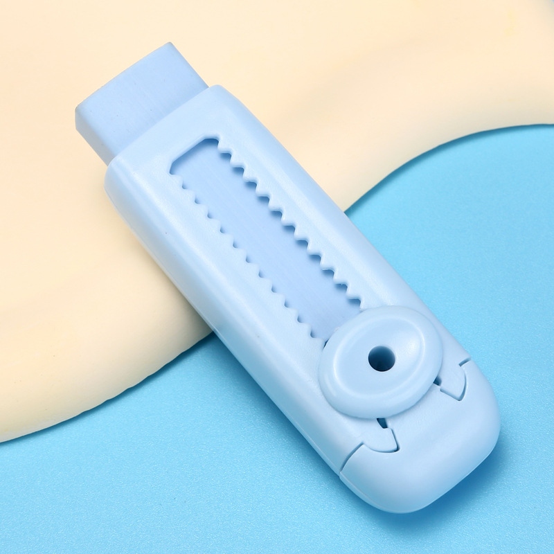 Los estudiantes de primaria de dibujos animados creativos empujan y tiran de la corrección no tóxica limpie la papelería sin residuos al por mayor