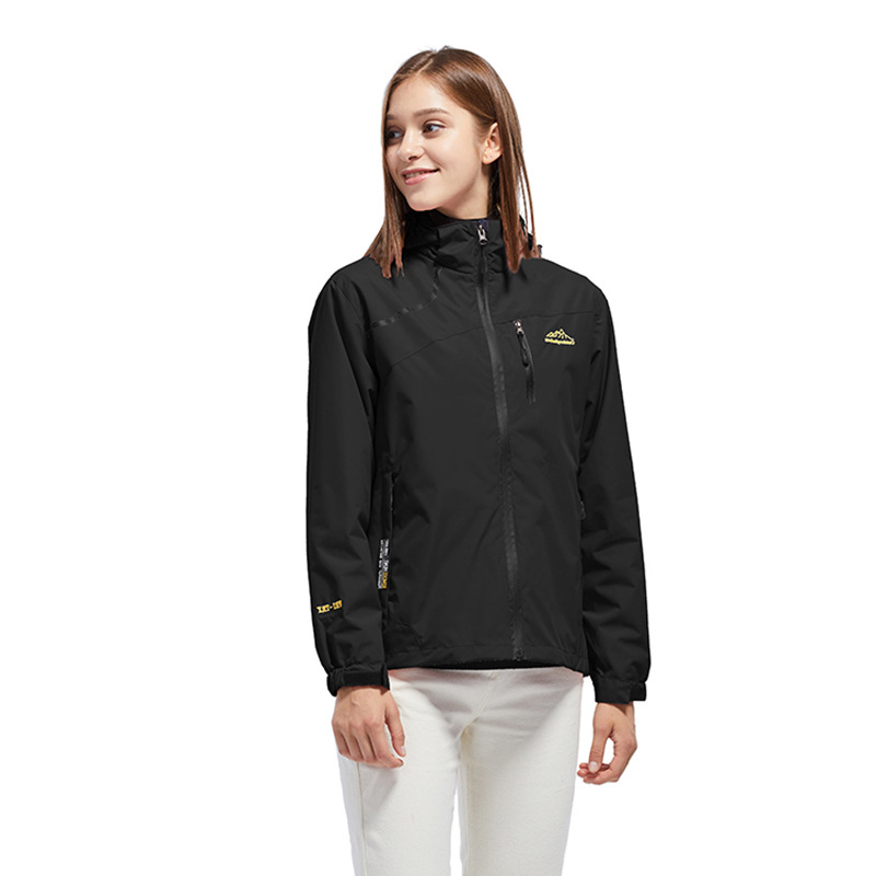 Chaqueta de pareja chaqueta de los hombres primavera y otoño delgada de una sola capa impermeable cazadora deportiva ropa de Montañismo al aire libre chaqueta de mujer