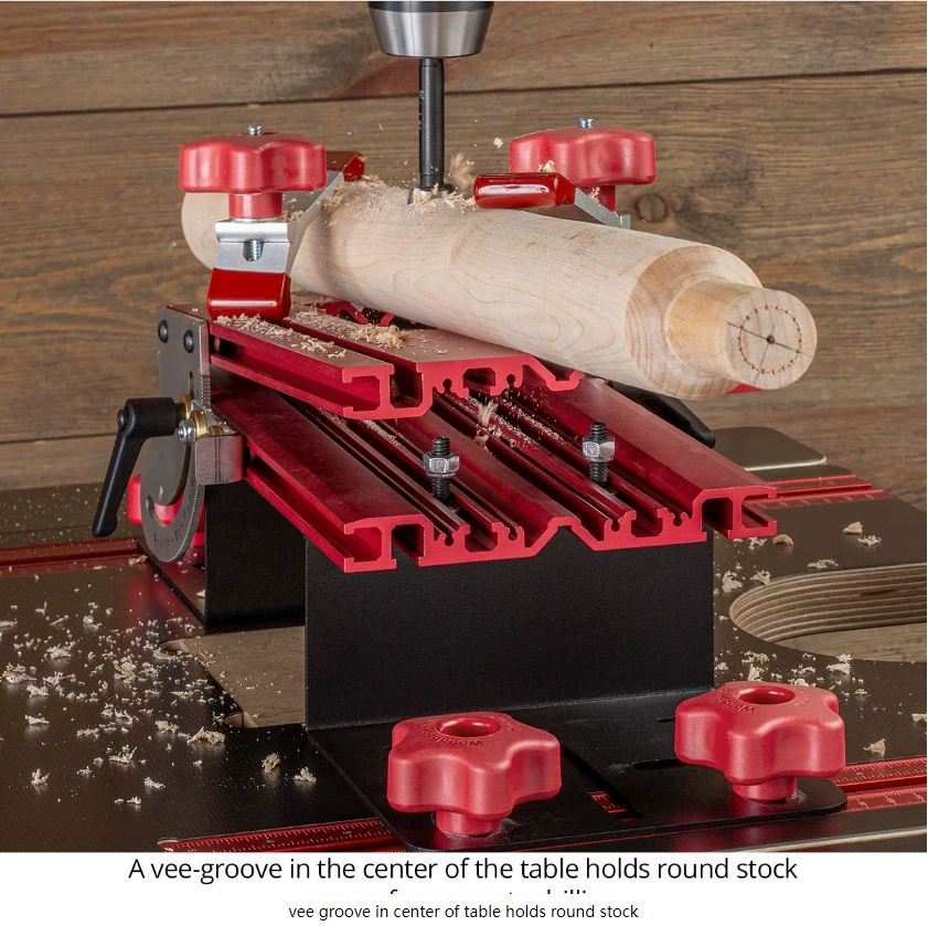 Angle drill workbench