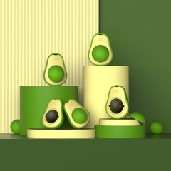 Avocado Catnip Ball Lick Lick Happy Cat Dental Chewing Toy Bug Tree Fruit Skunk Mint