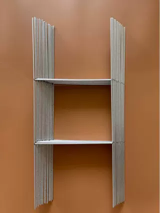 中空瓦楞板架跨境金属H架广告牌架草坪指示牌架铁丝广告架