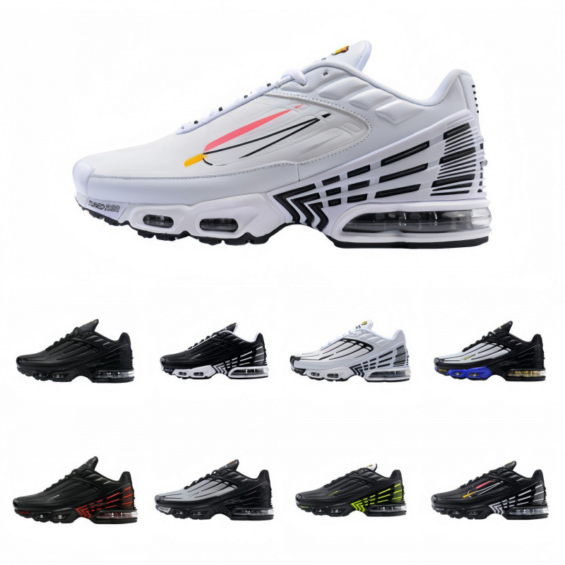 Cross-Border Foreign Trade Putian Max Plis Tn3 Generation Air-Cushioned Shoes Nike Official Casual Sports Running Shoes Factory