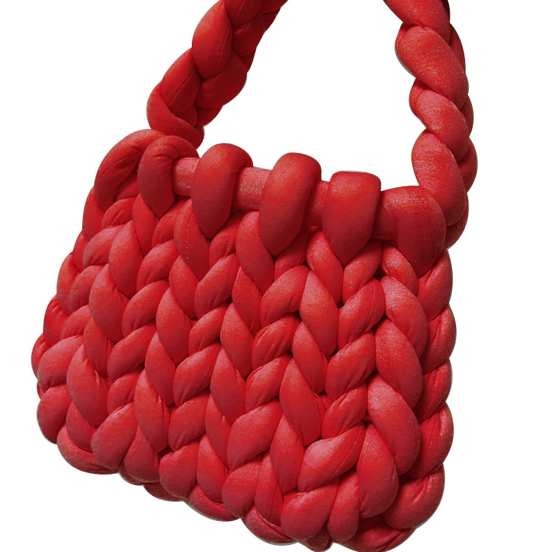 Accesorios de relleno de algodón islandés hilo diy bolsas de mano tejidas alfombras de alfombra de hilo de lana super gruesa ganchillo