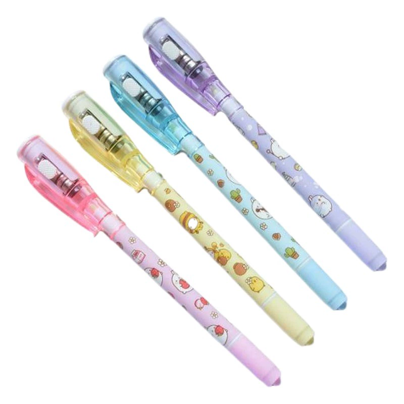 Трансграничная экспортная волшебная ручка Longzai, многофункциональная ручка для обнаружения банкнот, УФ-УФ-ручка с двойной головкой, невидимая световая ручка, ручка для защиты от подделок