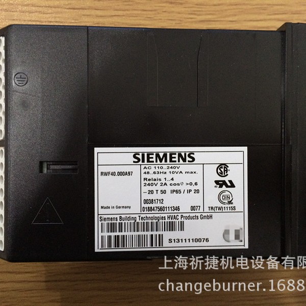 RWF40.000A97|SIEMENS比调仪