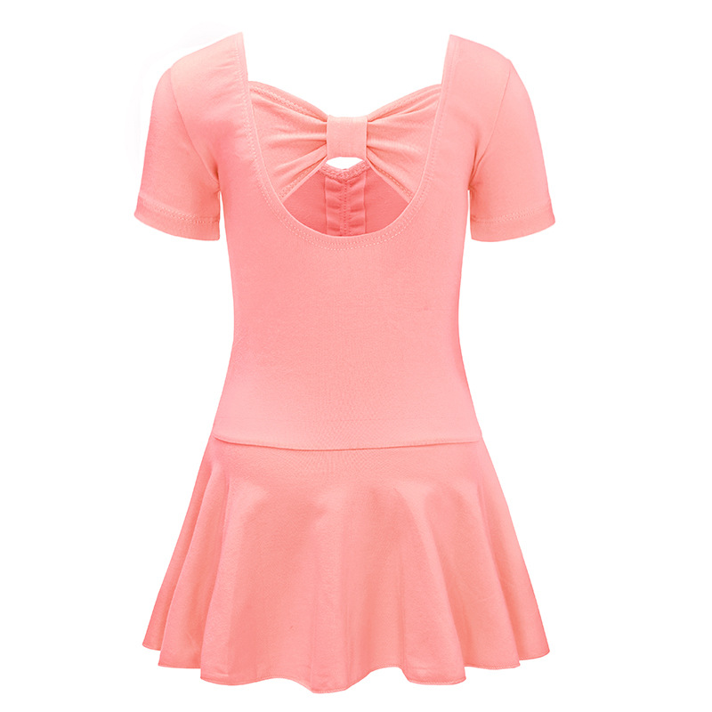 Ropa de baile para niños ropa de práctica de manga larga para niñas falda de Ballet para Niñas Ropa en forma de arco ropa de clasificación de baile chino