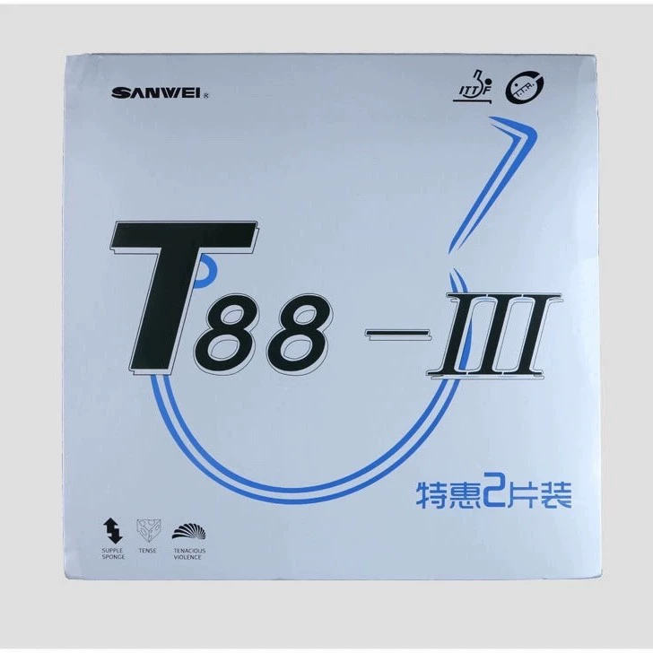 Подлинный SANWEI 3D T88-3 Популярный набор вяжущий набор набор для настольного тенниса