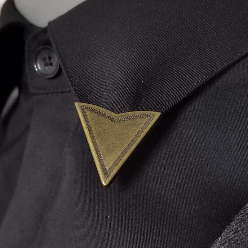 J1 Japanese-Style Shirt Collar Corner Antique Bronze Snap Button Clip Collar Clip Metal Accessory Item J1 Japanese-Style Shirt Collar Corner Antique Bronze Snap Button Clip Collar Clip Metal Accessory Item