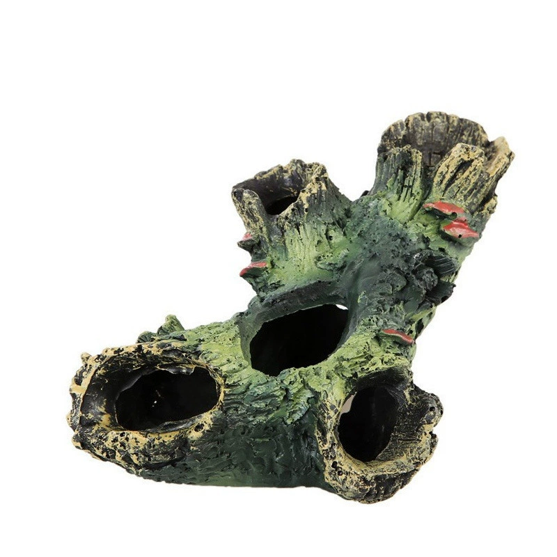 Смола затонувшая древесина аквариум ландшафтное оформление украшения уклонение от пещеры аквариум имитация мертвого дерева декоративный рокарий 12cm