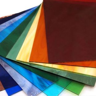 300 × 300mm Tiffany Stained Glass Church Glass Full Set Transparent Opaque Discount Factory Price