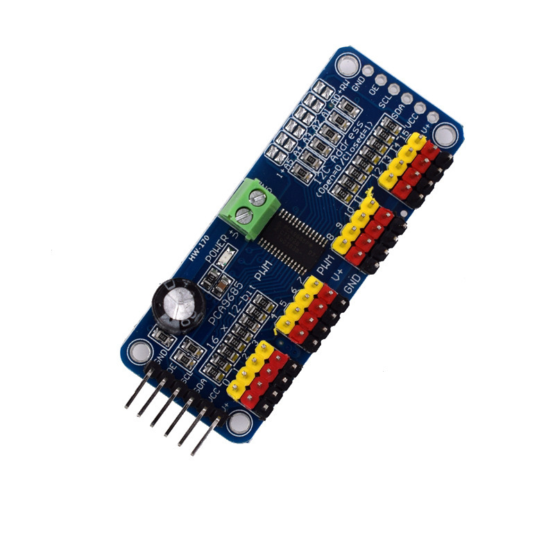 16路 PWM/Servo/舵机驱动板 控制器 机器人 IIC PCA9685