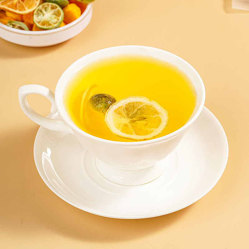 Factory dropshipping 200g green citrus passion fruit tea, summer cold brew health fruit tea blend tea bags wholesale