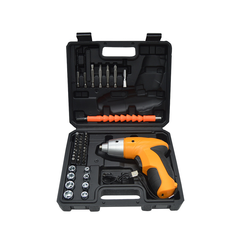 Destornillador Eléctrico Plegable Set de 47 Piezas Recargable Multifuncional