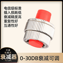 FC/UPC�ɵ�˥�������ż�FC��еʽ�ֶ��ɵ�˥����0-30db����˥����