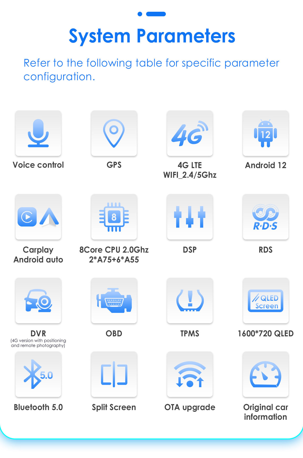 10.33inch Suitable for 03-06 Opel Kaisai Wireless Carplay Car Bluetooth Gps Android Navigator