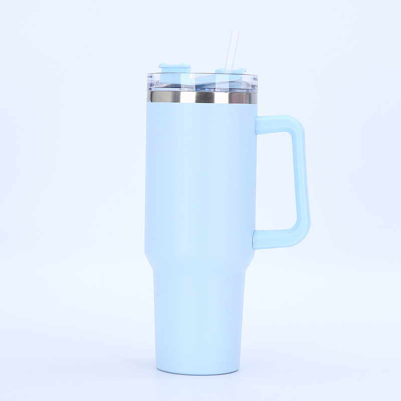 Generación transfronteriza de tazas de automóviles 304 tazas de aislamiento de vacío de acero inoxidable de doble capa de 40oz tazas de hielo de alta capacidad