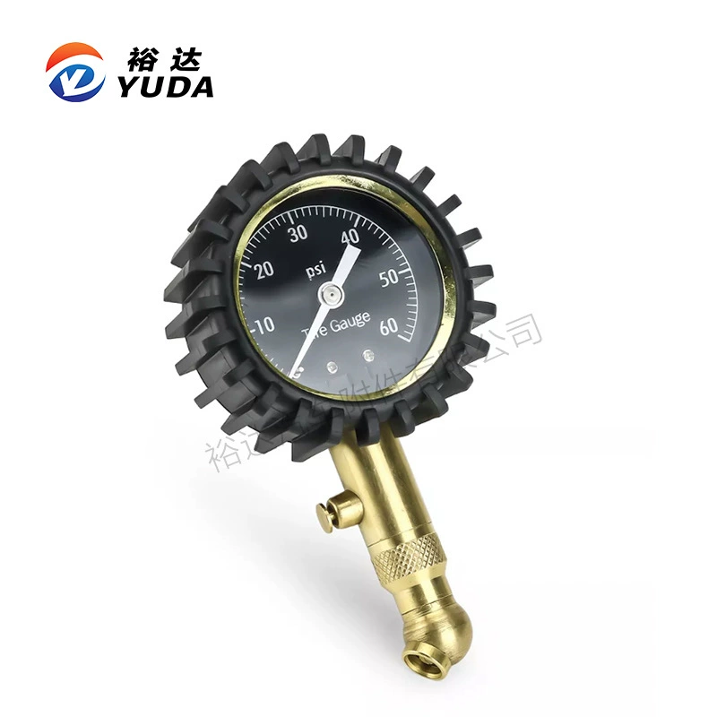 Amazon трансграничная электронная коммерция механическая указка манометр в шинах автомобильный светящийся дисплей манометр в шинах манометр давления воздуха черный циферблат