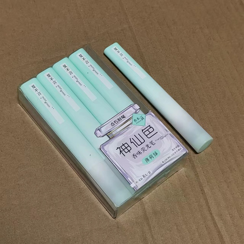 Dianshi DS-836 フェアリーカラーと香りのハイライターセット ライトカラーの新鮮で目を引くペン ハンドブックマーキング キーマーキング|undefined
