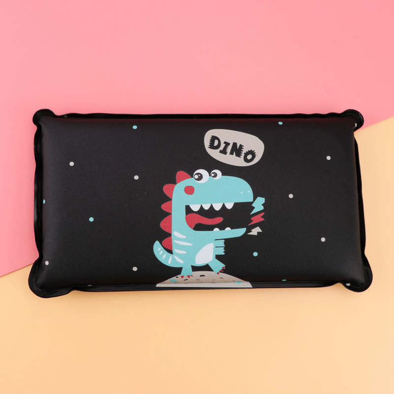 Little dinosaur on black background
