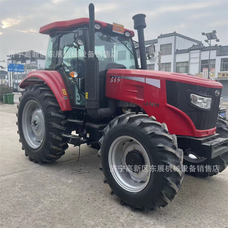 品质热销大马力东方红拖拉机 农用多缸四轮拖拉机 旋耕犁地机