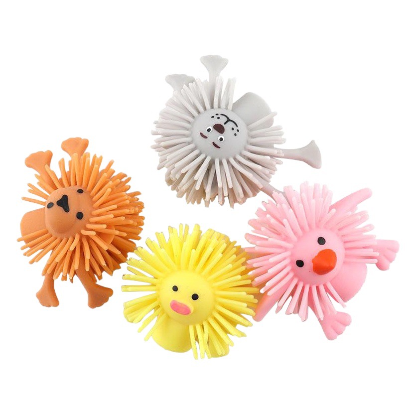 新型越境電商tpr小動物の指のおもちゃの柔らかいゴムの幼稚園のプレゼントの人形の指のおもちゃ