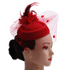 Fashionable hair accessory for bride, evening dress, European style, graduation party, wholesale