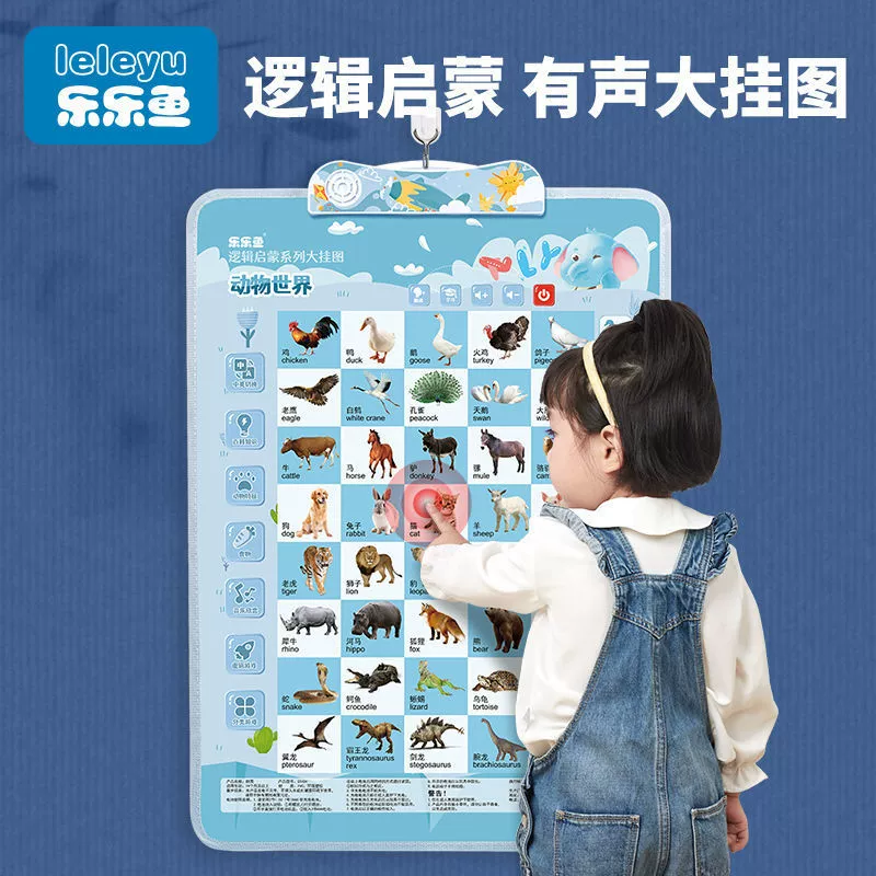 Детские алфавит пиньинь прикреплены к стене