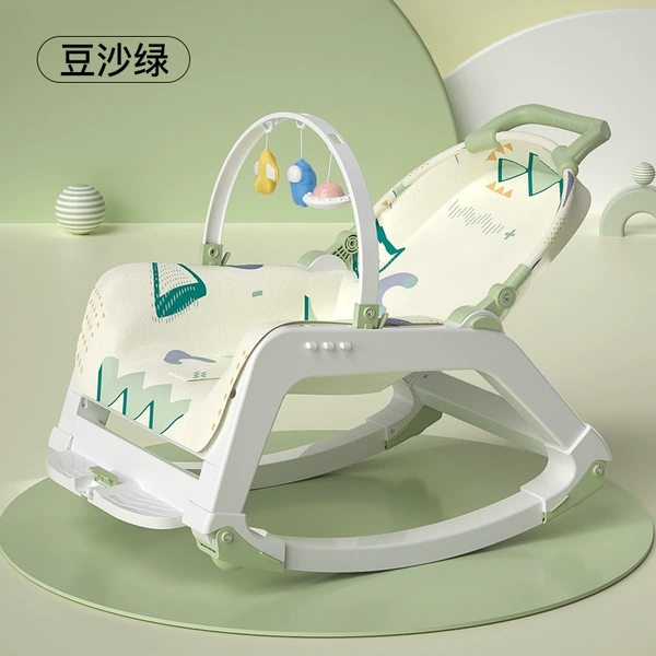 Medium-rocking chair mode-bean paste green-009
