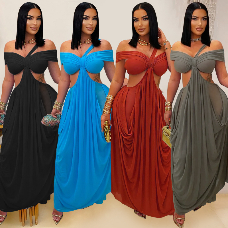 Summer fashionable sexy solid color tube top