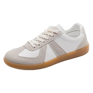 Couple's shoes all-match casual white shoes women's ins Korean style men's and Women's German training shoes flat shoes argan shoes F8815