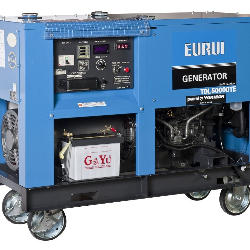 东洋品牌TDL50000TE户外家用可移动40KVA柴油发电机组