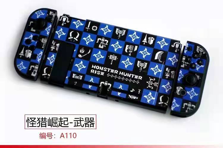 【一件】任天堂switch分体保護ケースゲームテーマカラーケース硬質保護ケース|undefined