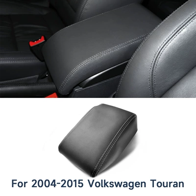 Suitable for Vw Touran04-15 Volkswagen Touran Armrest Box Leather Cover Protective Cover Modification and Refurbishment Factory Supply