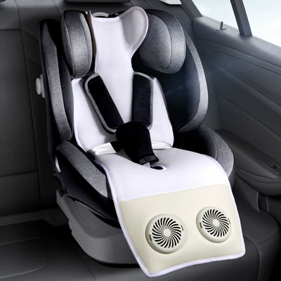 All-Season Cooling Mat, Summer Cool pad - childrens-trolley-ventilation-seat-cushion-5v-beige