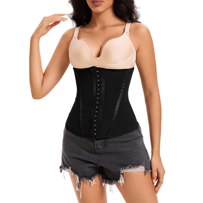 Cinturón de comercio exterior de tres capas de tela de malla de abdomen de cinturón