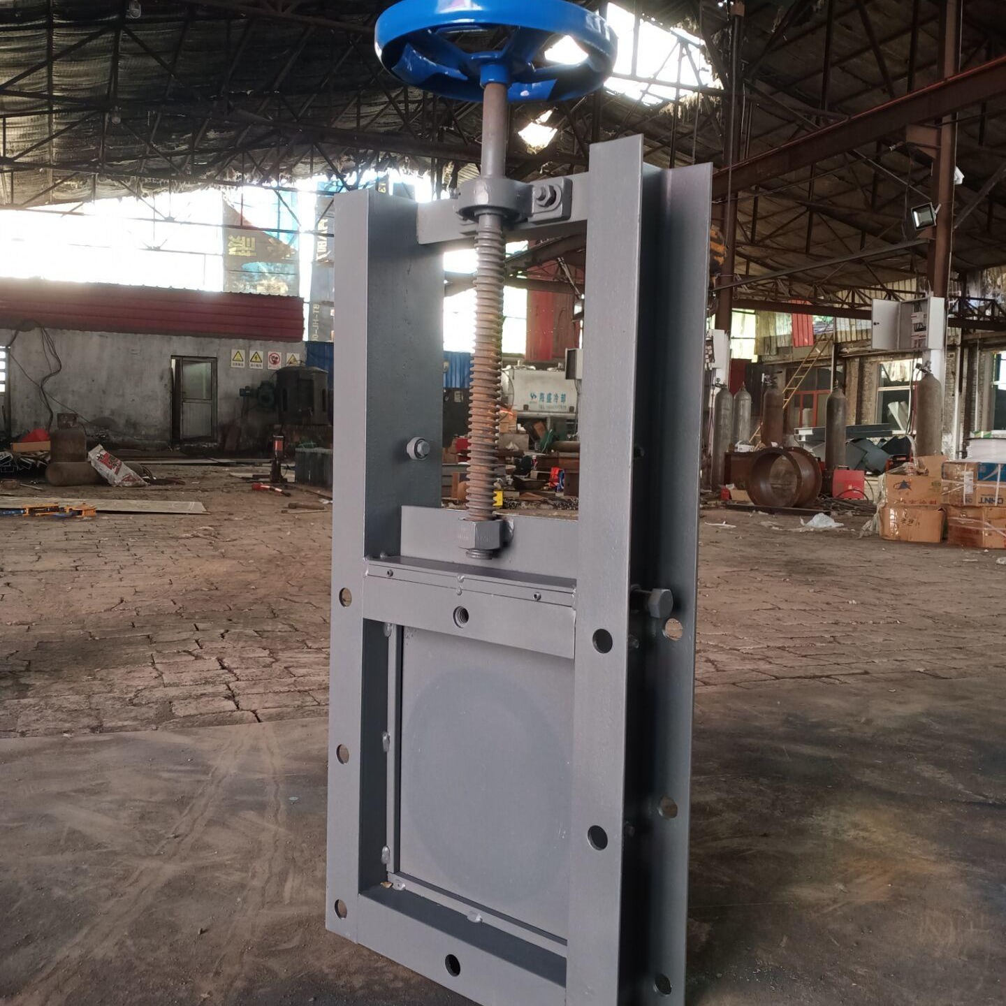 手动气动电动闸阀 碳钢不锈钢闸板阀 方口圆口插板阀各种口径