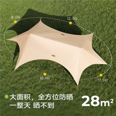 Avtomobil yan çətirləri – New Model Camping Sunshade with Black