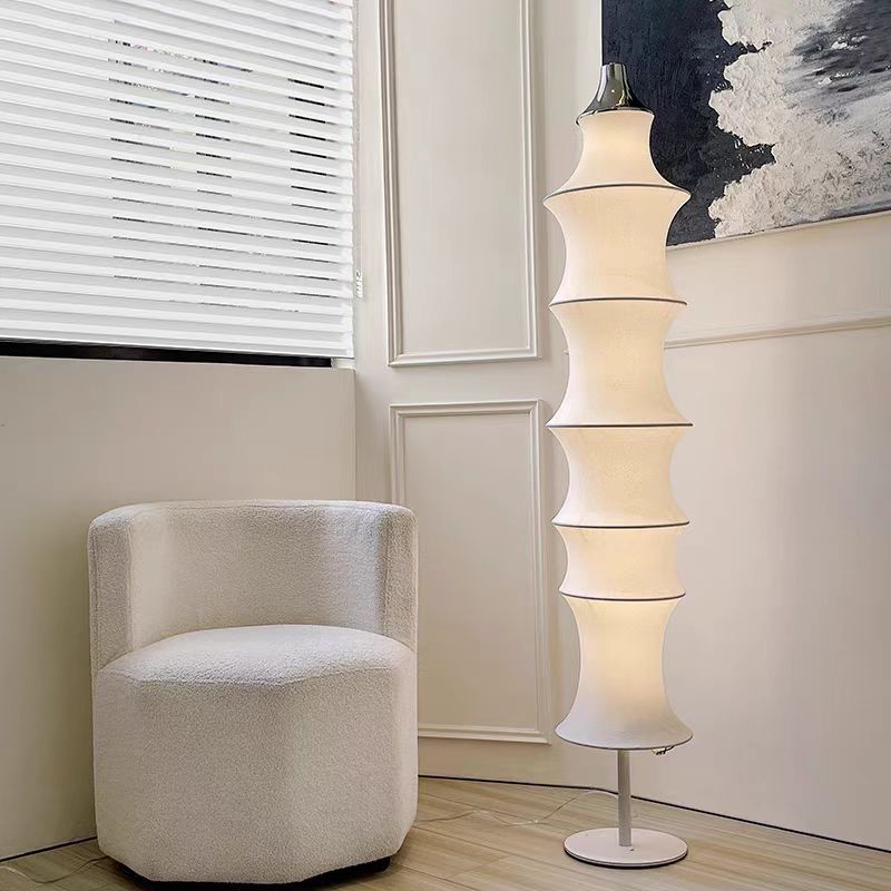 Silky Wind Silk Cloth Floor Lamp Italian Living Room Bedroom Homestay Net Red Model Room Designer Standing Lamp Silky Wind Silk Cloth Floor Lamp Italian Living Room Bedroom Homestay Net Red Model Room Designer Standing Lamp