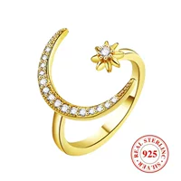 Модное кольцо, один размер, европейский стиль, серебро 925 пробы, оптовая продажа