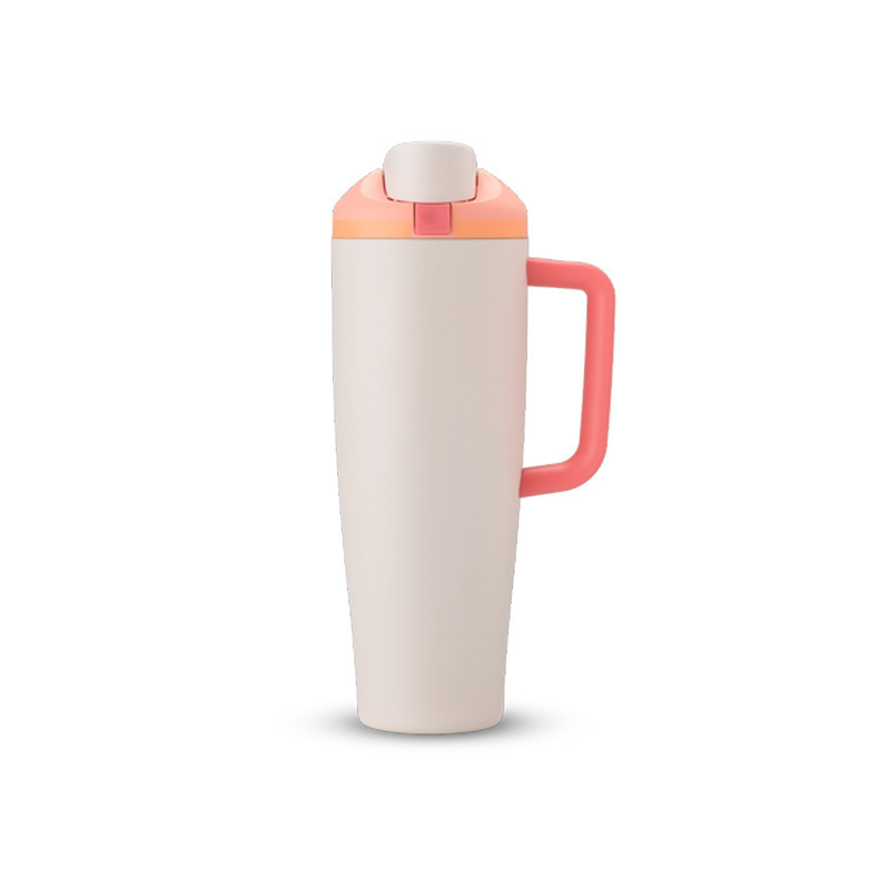 owala 新しいカーカップダブルドリンクデザインクロスボーダーホットモデル 30oz40oz ステンレス鋼スポーツウォーターカップ|undefined