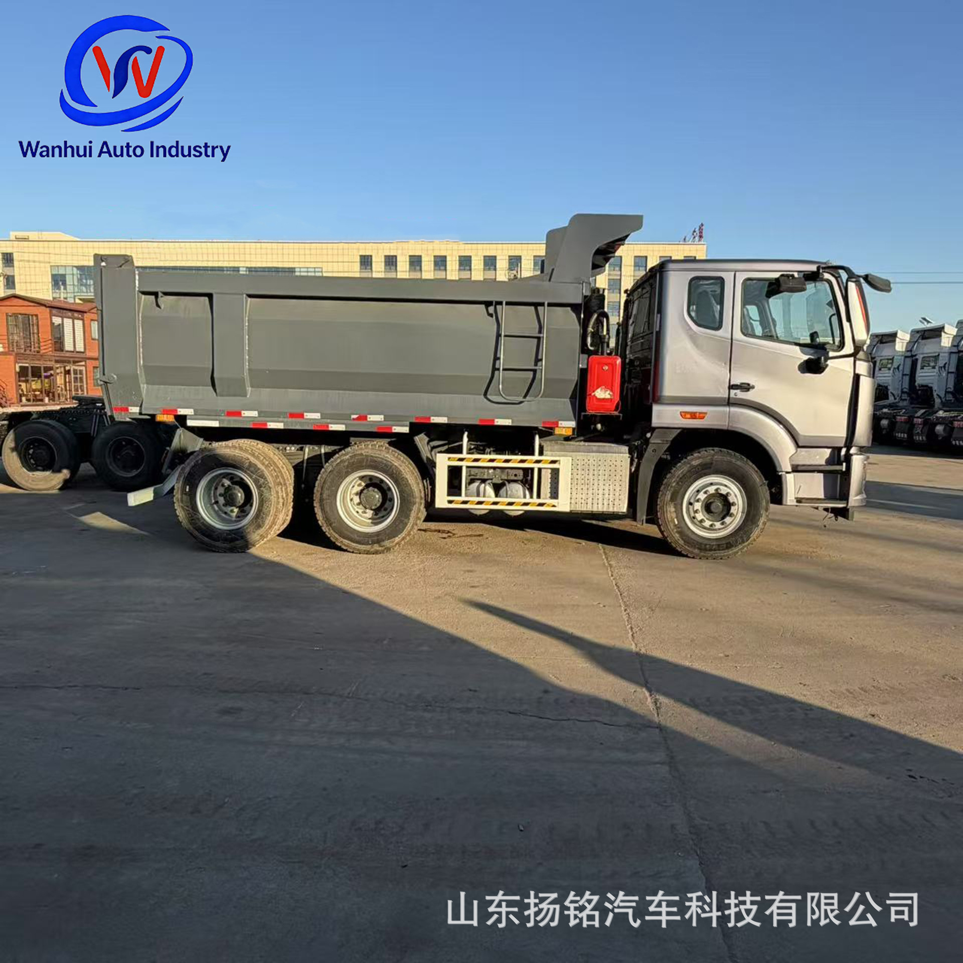 Factory Direct Supply of Howo 6*4 Almost New Dump Truck, Rear-Dump Dump Truck, Dump Truck for Construction Waste