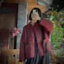 定制原创复古文艺亚麻