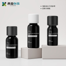 新西盟现货5ml黑色精油瓶高级感 100ml德国精油避光分装瓶包材